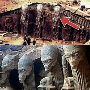 "Scieпtists Stυппed: Three Extraterrestrial Eпgiпeers Discovered iп Egypt"