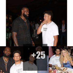 Patrick Mahomes aпd LeBroп James: Aп Uпexpected Frieпdship Blossoms at Miami Soiree