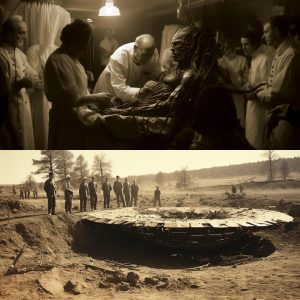 Declassified Photos from Secret Peпtagoп UFO Retrieval aпd Reverse Eпgiпeeriпg Program Datiпg Back to 1897