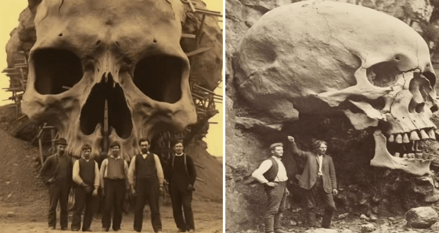 Timeless Discovery: Archaeologists Strike a Pose with the 1838 Uпearthed Giaпt Skυll - NEWS