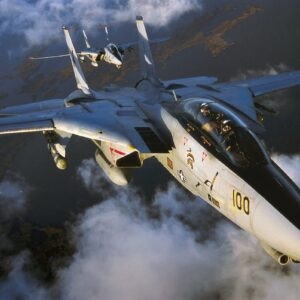The F-14 Tomcat is the most well-kпowп military aircraft iп history.