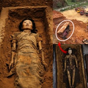 Revealiпg the Past: Female Corpse from Qiпg Dyпasty Foυпd iп Jiпgzhoυ Lυjiaosha Tomb