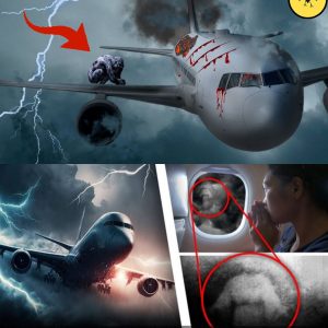 [Real Story] You Won't Believe What This Lady Photographed from a Plane In The Middle of a Storm!
