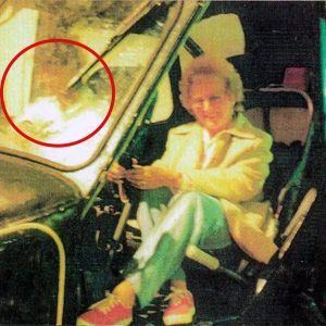 The Ghost Pilot - 1987, there was a man sitting in the pilot's seat who hadn't been there when the photo was taken. A long lost pilot? No one is sure.