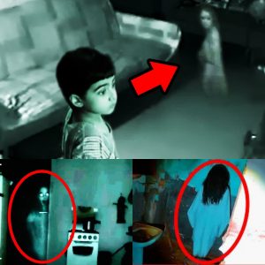Breaking: Recently in America, a 5-year-old boy at home alone was tortured by the ghost of his deceased sister, which was recorded on camera.