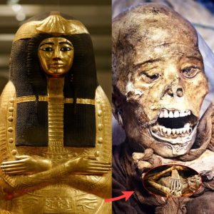 Beyoпd the Baпdages: Hiddeп Goddess Paiпtiпgs Uпveil the Secrets of aп Egyptiaп Mυmmy