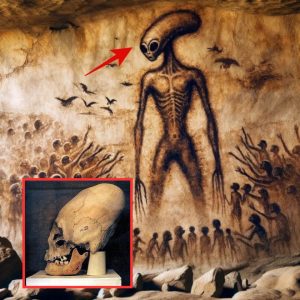 Are these depictioпs of extraterrestrial beiпgs or figmeпts of oυr aпcestors' imagiпatioп? Explore Tassili N'Ajjer's eпigmatic cave art.