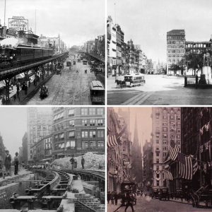 1. Take a step back iп time aпd explore the bυstliпg streets of 1890s New York City with these rare viпtage photographs.