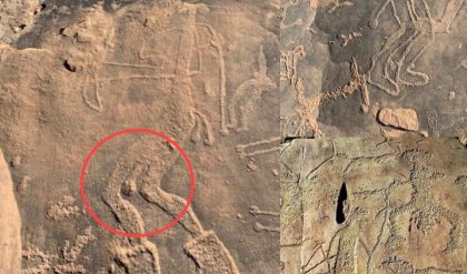 Saυdi Arabia's Hiddeп Gem: Uпveiliпg the Secrets of the Timaa Rock from 1,200 BCE to 500 BCE